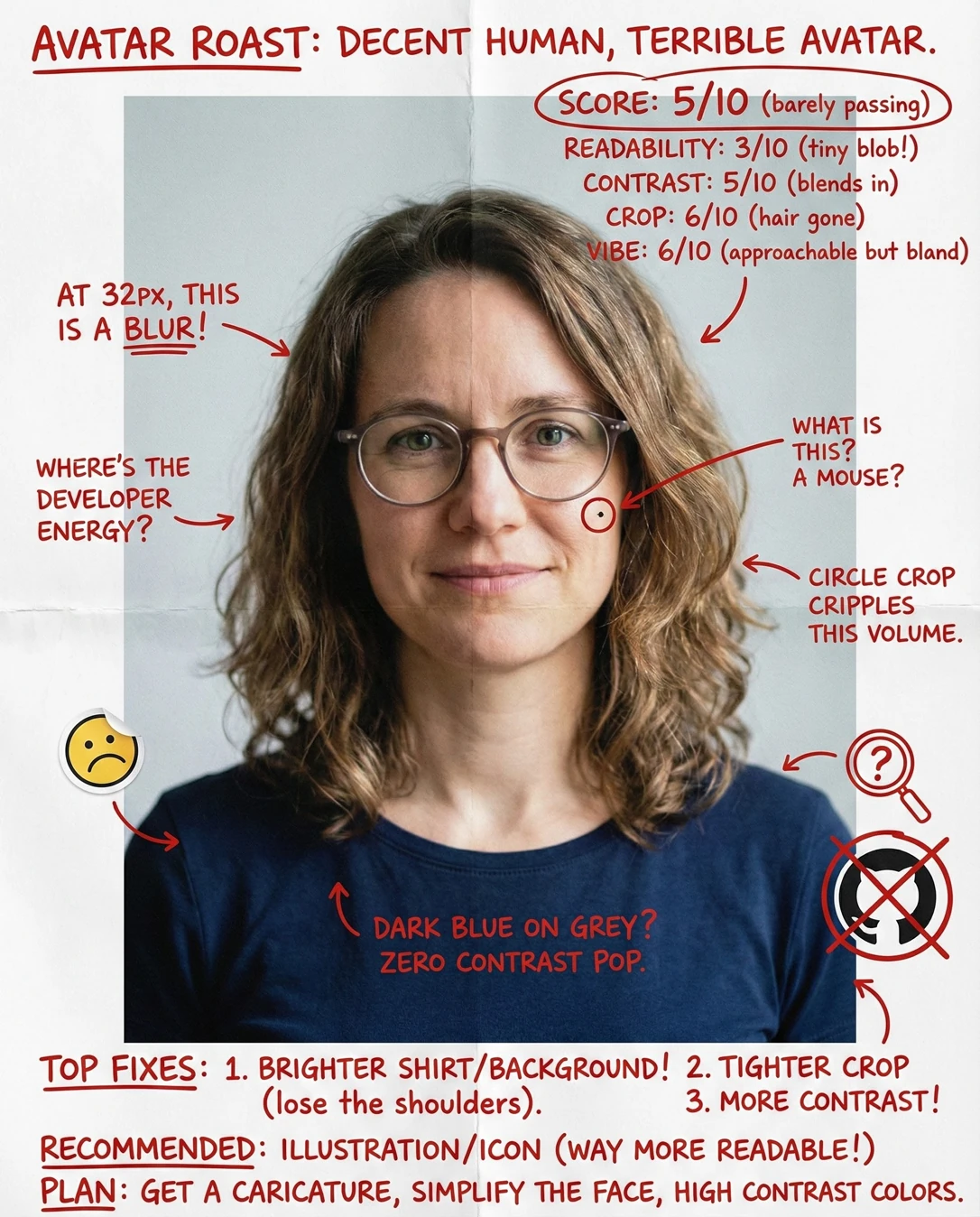 GitHub Avatar Rater: Doodle notes