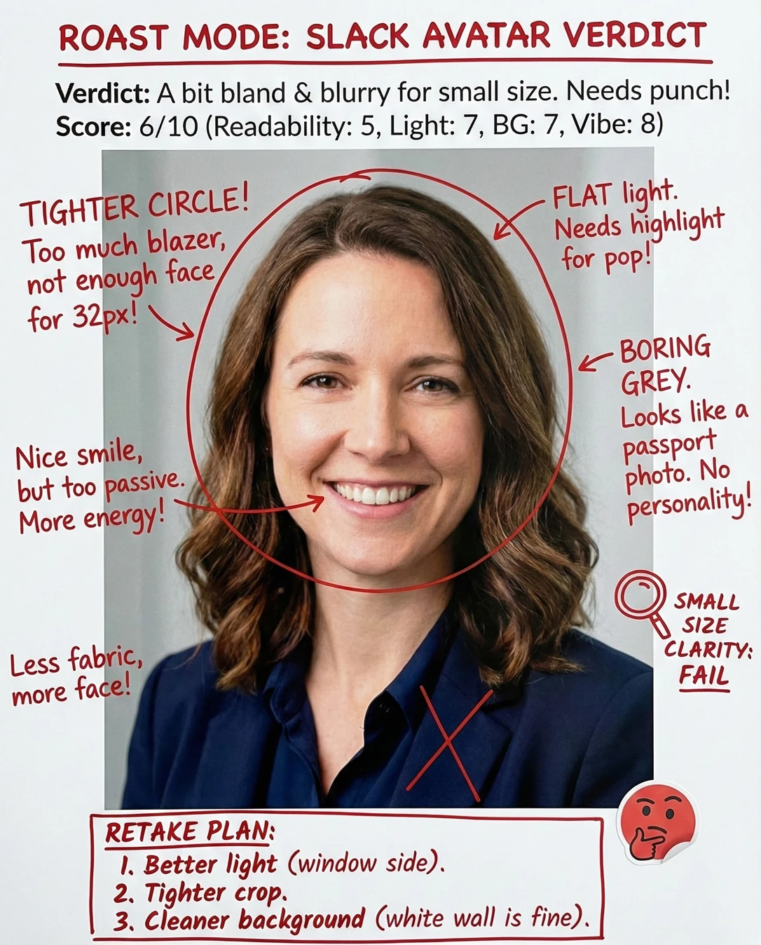 Slack Profile Photo Rater: Doodle notes